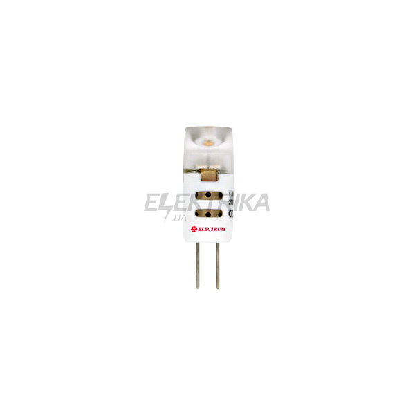 Лампа 1.5W LC-4 GU4 12V 2700K проз.ал/к.