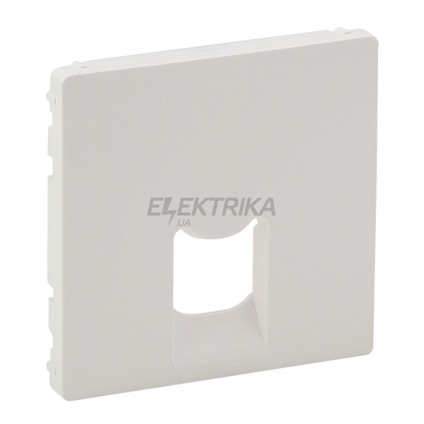 Панель лицьова розетки RJ11/RJ45, білий, Valena LIFE