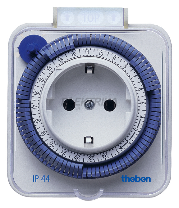 Електромеханічне розеточне реле часу Theben-timer 26 IP 44