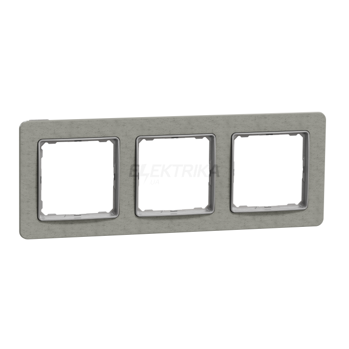 Рамка 3-постова  Бетон Sedna Elements Schneider Electric SDD390803