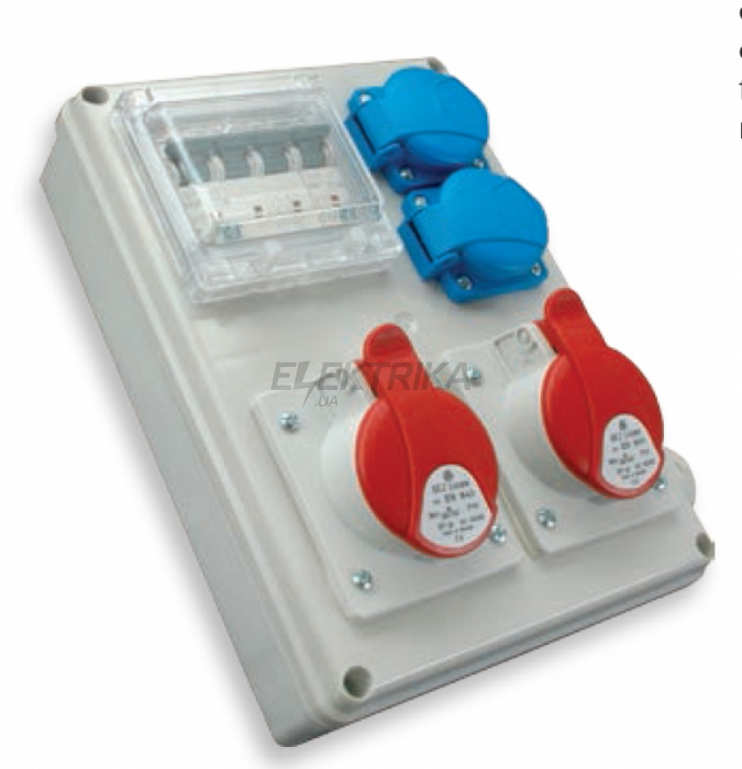 Розетка промислова ETI EDS4H 2-2/2-5 16 004483120