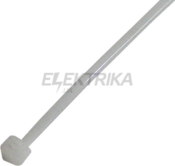Кабельна стяжка e.ct.stand.350.5.white (100шт), біла