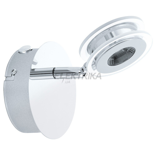 Спот "Sarolo" 1х3,3Вт LED, хром/прозорий, 94488