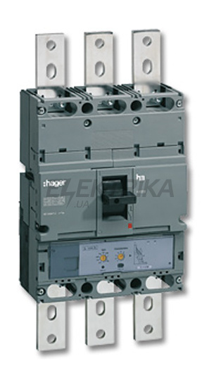 Автоматичний вимикач h1000, In=800А, 3п, 50kA, LSI
