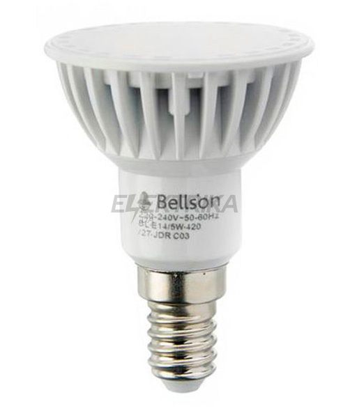 Лампа світлодіодна LED "Spot", E14, 5Вт, 2700К, BL-E14/5W-420/27-JDR