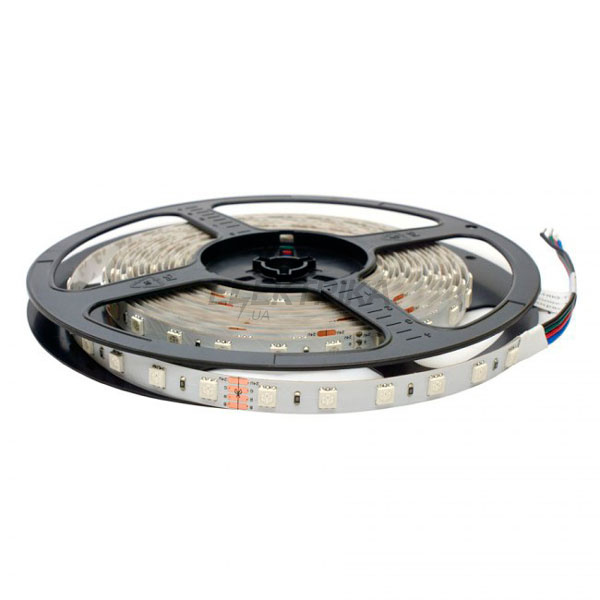 Стрічка діодна 5050 60LED 24V RGB