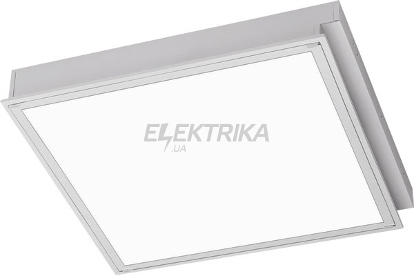 Світильник вбудований растровий e.lum.raster.flush.4.20.b.opal, 4х20W, спарена ПРА, опаловий