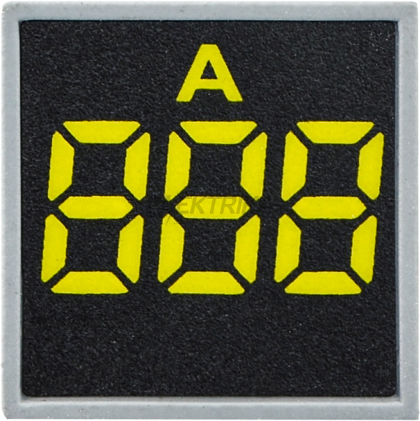 Амперметр цифровий АСКО-УКРЕМ ED16-22 FAD 0-100А жовтий (A0190010038)