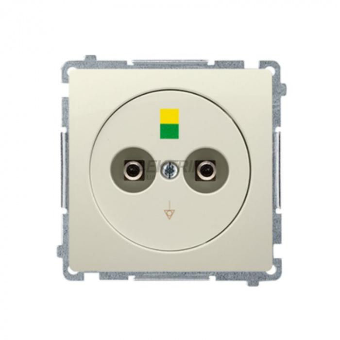 Розетка еквіпотенційна Simon Basic, бежева (BMGE.02/12)