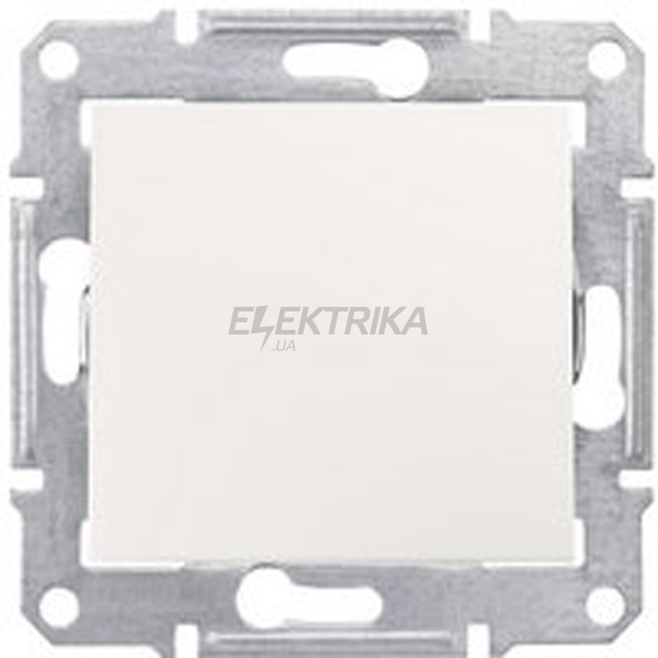 Вимикач 1-клавішний IP44 Schneider Electric Sedna слонова кістка (SDN0100323)