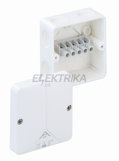 Розподільна коробка Abox 025 - 2,5²/w
