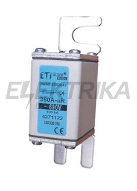 Плавка вставка запобіжник ETI S00UQ01/80/400A/500V 004371123