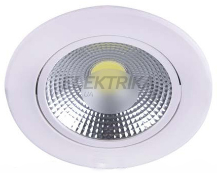 AL700 COB 3W коло, білий 225Lm 4000K 67*35mm