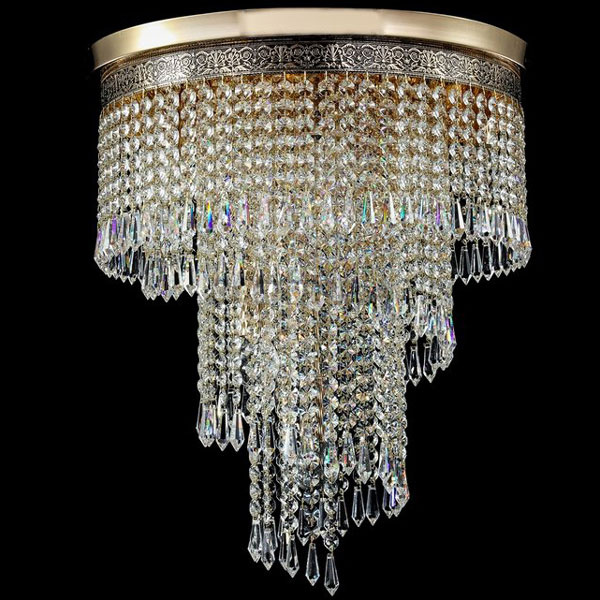 Люстра Maytoni T522-PT40x50-G Diamant Cristal Cascade