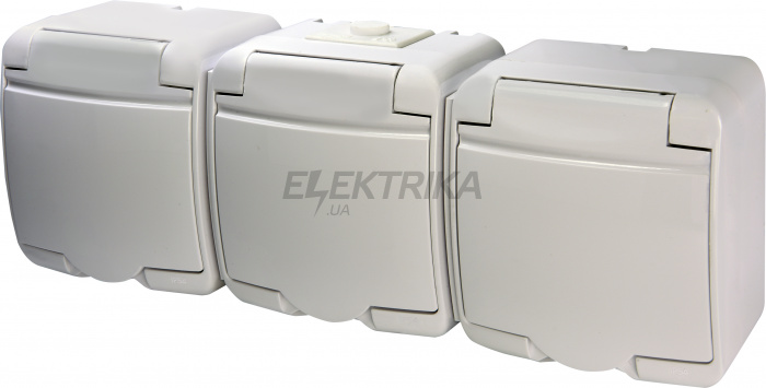 Розетка ETI RHE-3s 004668023