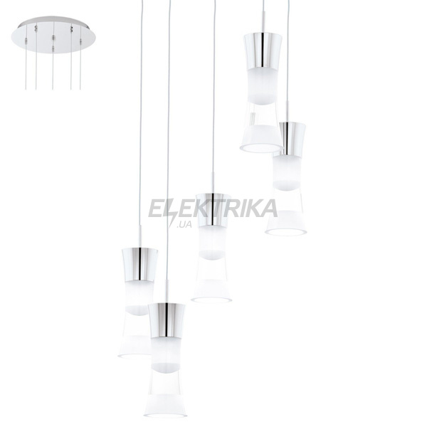 Підвісний світильник "Pancento" 5х5Вт LED, хром, 94359