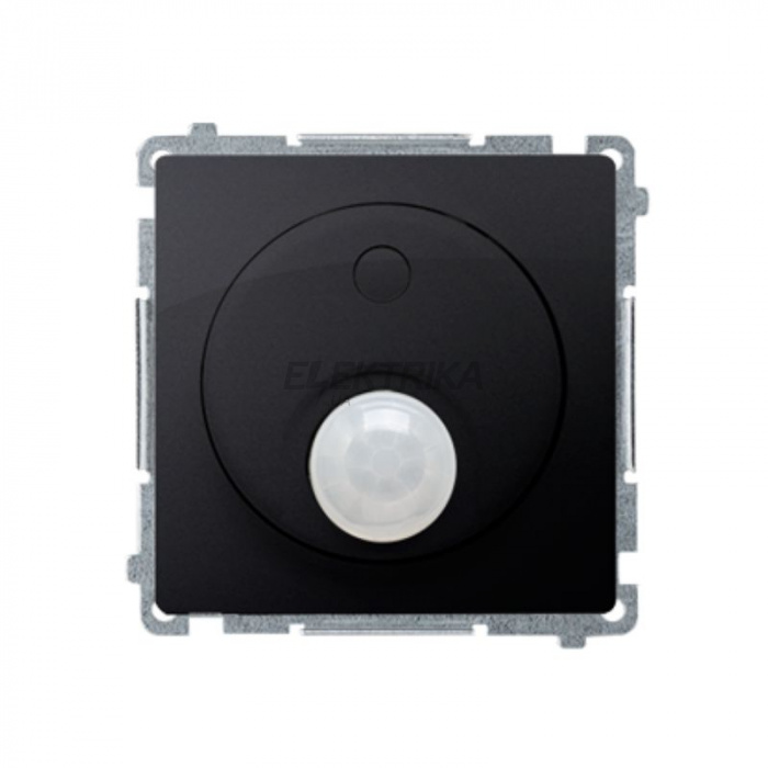 Вимикач Simon Basic із датчиком руху, графіт (BMCR10T.01/28)