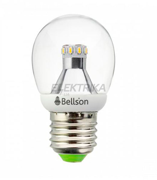 Лампа світлодіодна LED "Куля", E27, 3Вт, 4000К, прозора, BL-E27/3W-200/40-G45/T