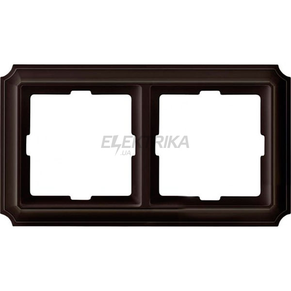 Рамка Antique, 2 поста, коричневий