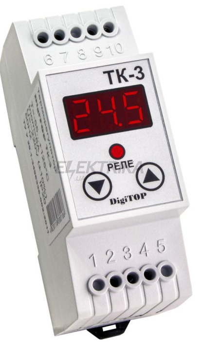 Терморегулятор ТК-3 6A digitop (ТК-3)