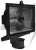 Прожектор e.halogen.move.150.black 150Вт, чорний з датчиком руху