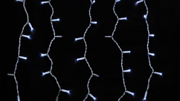 Гірлянда зовнішня DELUX ICICLE 108LED 2x1m 27 flash білий/білий IP44 EN (90012939)