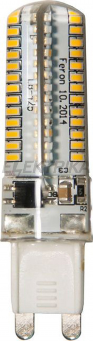 Світлодіодна лампа LB-425 230V 4W 104leds G9 4000K 320Lm