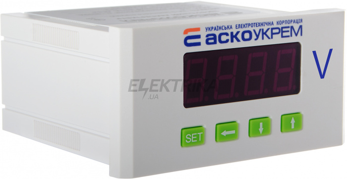 Вольтметр цифровий АСКО-УКРЕМ AС 600В 96х48 (ЦВ-5) (A0190010122)