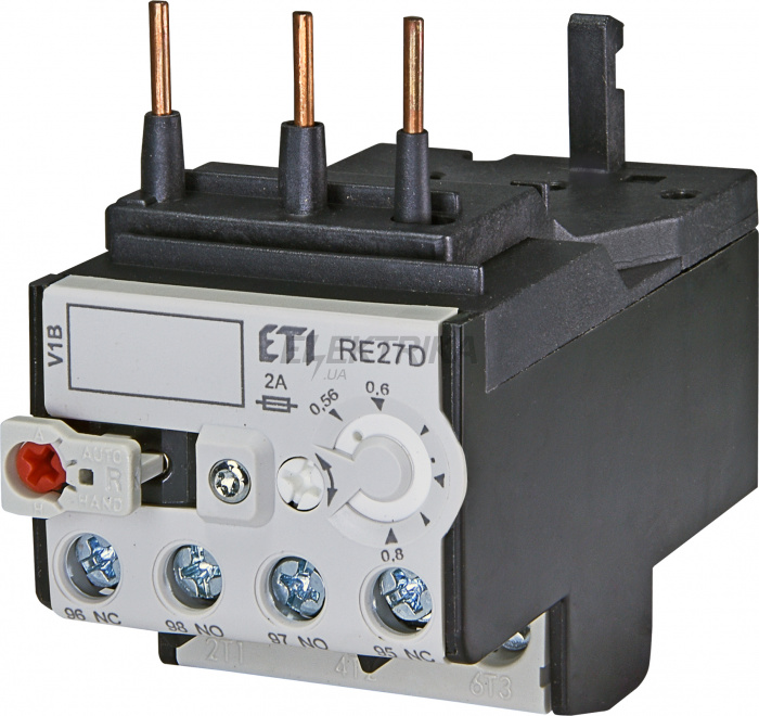 Теплове реле ETI RE27D-0,8 004642402