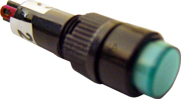 Арматура NXD-215 зелена 220В AC