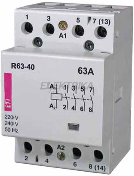 Контактор модульний R 63-22 230V