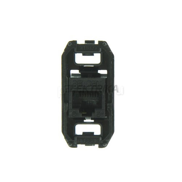 Механізм розетки комп'ютерної RJ45 Cat.6 (UTP), 8 контактів, 2018.6