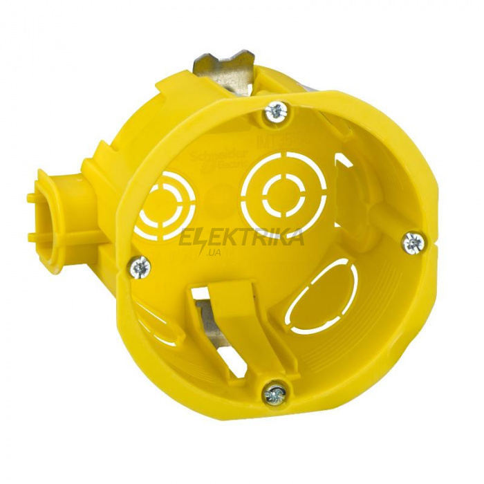 Коробка установочна (підрозетник) Schneider Unica New Multifix Plus 65x45mm (IMT351582)