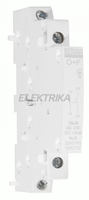 Додатковий контакт АСКО-УКРЕМ для MK-N O+F 2NO (A0040030040)