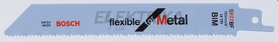 Пильне полотно S 922 BF Flexible for Metal