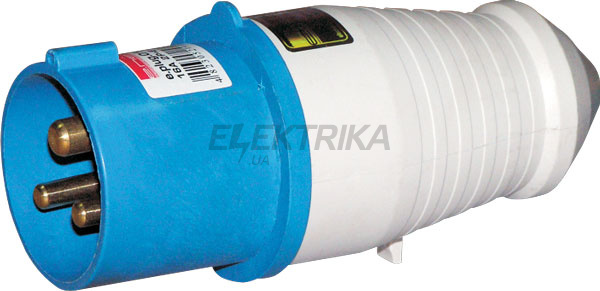 Силова вилка переносна e.plug.pro.4.16, 4п., 380В, 16А (014) Enext