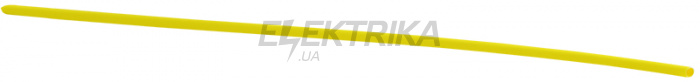 Термозбіжна трубка АСКО-УКРЕМ Ø 1,0/0,5 (1м) жовтий (A0150040241)