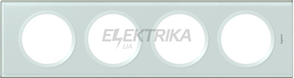 Рамка, програма Celiane, 4 поста, смальта графіт