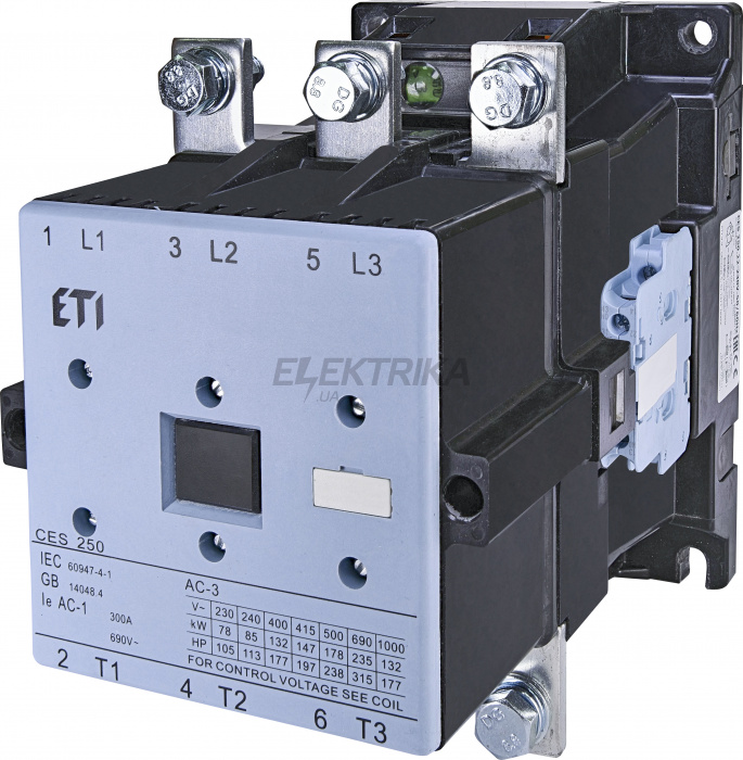 Контактор ETI CES 250.22-230V-50/60Hz 004646571