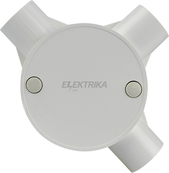 Коробка монтажна АСКО-УКРЕМ кругла 3 відведення d20mm (A0070050031)