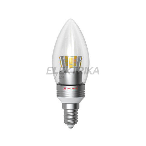 Лампа світлодіодна свічка, С37 5Вт Е14 2700K AL LС-30 Rf