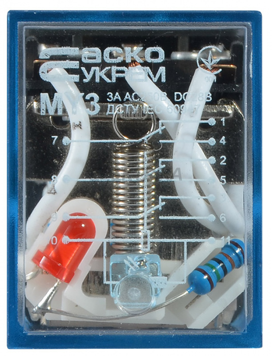 Реле проміжне АСКО-УКРЕМ МY3 (AC 110 V) (A0090010019)