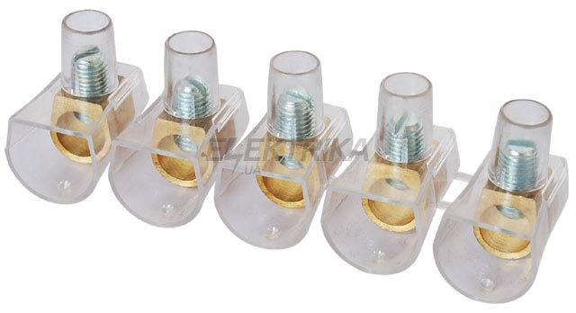 Кінцевий клемник e.tc.end.stand.5.16, 5шт, 6 кв.мм