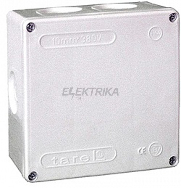 Коробка монтажна пластикова 6, IP44, 380 В, 5x10