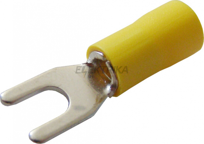 Наконечник вилковий з ізоляцією SV 5,5-8 (упаковка 100 шт.)