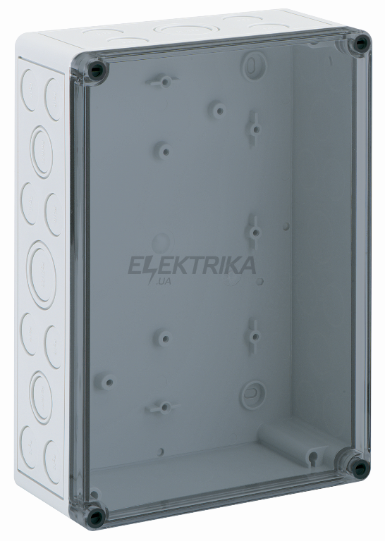 Коробка для монтажу електронних та електротехнічних виробів TK PC 2518-9f-tm