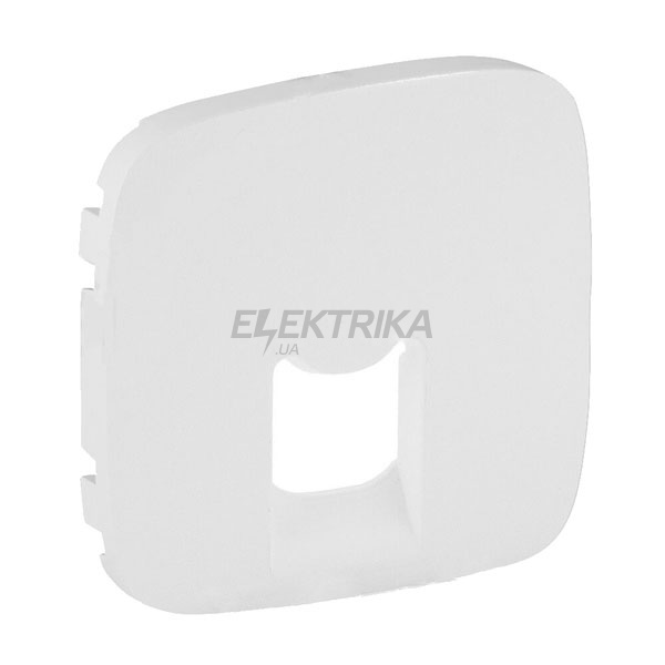 Панель лицьова розетки RJ11/RJ45, білий, Valena ALLURE