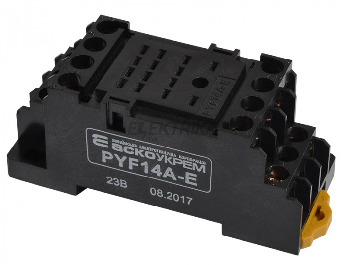 Колодка для проміжного реле МY4 АСКО-УКРЕМ PYF14A-E (A0090020005)