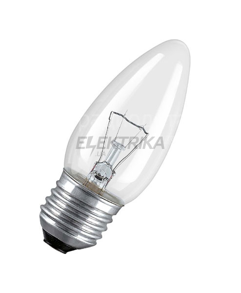 Лампа розжарювання "свічка" CLAS B CL 60W E27