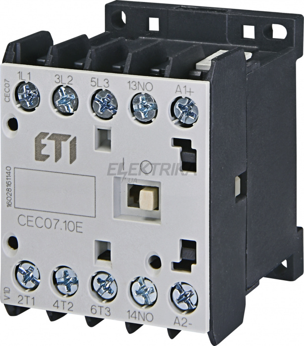 Мініатюрний контактор ETI CEC07.10-230V-50/60HZ 004641054